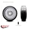 Service Caster 5" x 2" Rubber Tread on Cast Iron Keyed Drive Wheel - 16mm Bore - SCC-RSS520-16MM-KW-2SS - alternate 5